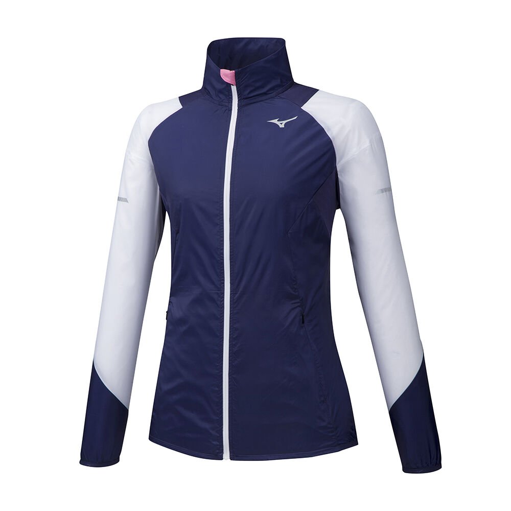 Mizuno Women's Jackets Aero WindTop Peacock - LGMPVJX-91